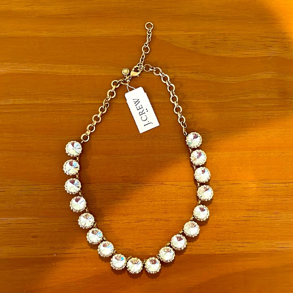 J.Crew Gold Diamond Necklace - NWT